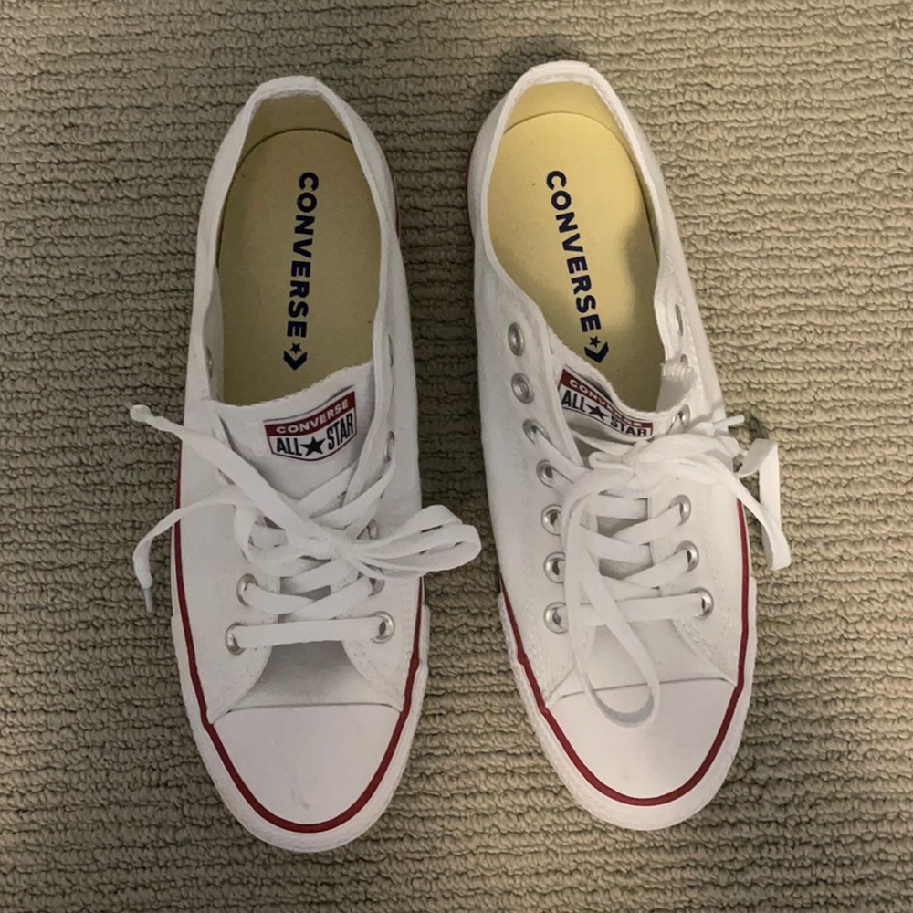 Converse All Star low top white sneaker